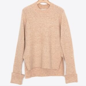 3.1 Phillip Lim Lofty Ragland Pullover Sweater Ecru Hi Low Wool Alpaca Sz Large